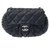 Bolsa de ombro Chanel Preto Bezerro-como bezerro  ref.282899