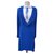 Balenciaga Robes Polyester Bleu  ref.282903
