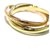 Love Cartier Trinity Mehrfarben Gelbes Gold  ref.283298