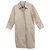 Burberry woman raincoat vintage t 38 Beige Cotton Polyester  ref.283356