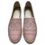 Chanel espadrilles Pink Patent leather  ref.283492