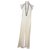 Macacão Hermès de seda com decote redondo Fora de branco  ref.283570