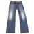 Armani Jeans jeans Coton Elasthane Bleu  ref.283579