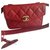 Chanel Clutch bags Red Leather  ref.284080