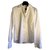 Louis Vuitton Camisa ligeiramente grande Branco Algodão  ref.284238