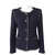 Chanel 7,5K$ lesage tweed jacket Navy blue  ref.284454