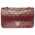 Chanel Splendid Timeless / Classic 27cm in burgundy quilted lambskin, Mademoiselle gold-tone metal trim and chain Dark red Leather  ref.284479