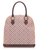 Louis Vuitton Pink Mini Lin Alma Haut Brown Dark brown Leather Cloth Pony-style calfskin Cloth  ref.284828