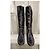 Botas Gucci en potro p 39,5 Marrón oscuro - vista 3