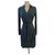 Diane Von Furstenberg Dresses Black White Blue Silk  ref.285064