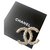Chanel CC Dourado Metal  ref.285339