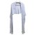 Sciarpa di Hermès Grigio Cotone  ref.285576