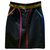 Louis Vuitton Mini jupe LV Coton Noir Rose Jaune  ref.285611