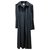 Moschino manteau long outwear Coton Viscose Noir  ref.285632