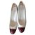 Christian Dior Heels Eggshell Leather  ref.286113