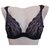 reggiseno La Perla blu navy 90 B Pizzo  ref.286159