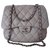 Timeless Chanel Classic gray bag Grey Leather  ref.286235