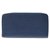 Louis Vuitton Zippy Wallet Cuir Bleu  ref.286543