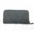 Fendi Black FF Zucca Zip Around Wallet Leather  ref.286747