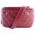 Chanel Red Quilted Fanny Pack Waist Pouch  ref.286803