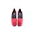Vero Cuoio Rote Wildleder-Plattform - Ansicht 4