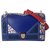 Borsa Dior Diorama Blu Pelle  ref.286894