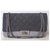 Chanel Bag 2.55 tricolor Beige Grey Dark grey Cloth  ref.286923