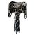 Diane Von Furstenberg DvF Masako vestido de seda envolvente Multicor  ref.287067