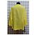 Camicia 120% LINO in seta gialla XL Giallo - vista 3