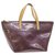 Louis Vuitton Bellevue Purple Patent leather  ref.287153