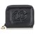 Portamonete Chanel in vernice nera CC Nero Pelle Pelle verniciata  ref.287231