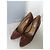 Décolleté Max Mara in scamosciato bronzo 38 - vista 2