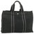 Hermès HERMES cabas GM Tote Bag Black Cotton Auth cr767 Coton Noir  ref.287647