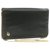 Christian Dior 2Way Chain Clutch Shoulder Bag Black Leather Auth ar3655  ref.287699