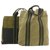 Hermès Fourre Tout 2Set Hand Bag Khaki Navy 2Set Cotton Auth ti433  ref.287850