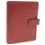 LOUIS VUITTON Epi Agenda MM Day Planner Cover Red R20047 LV Auth 20560 Cloth  ref.287874