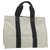 Hermès HERMES Canvas Tote Bag Gray Cotton Auth 20875 Grey  ref.287965