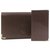 CARTIER Must Line Clutch Bag Wallet Bordeaux Leather 2Set Auth 20962  ref.288003