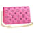 Louis Vuitton LV Pochette coussin rosa Couro  ref.288356