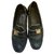 Mocasines Monte Carlo con tachuelas de Louis Vuitton Negro Gold hardware Cuero  ref.288388
