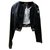Autre Marque Beayukmui leather jacket with lace Black  ref.288419