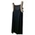 Vestido corto Louis Vuitton Negro Beige Lana  ref.288426