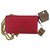 Burberry Brieftasche an einer Kette Rot Leder  ref.288455