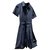 Louis Vuitton Robes Coton Bleu Marine  ref.288485