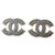 Chanel CC Plata Metal  ref.288498