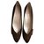 Bruno magli pumps, New Brown Chocolate Leather  ref.288511