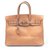 Birkin Hermès Handbags Light brown Caramel Leather  ref.288956
