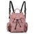 Burberry Pink Runway Leather Backpack Black Pony-style calfskin  ref.289160
