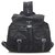 Prada Black Tessuto Drawstring Backpack Leather Pony-style calfskin Nylon Cloth  ref.289171