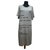 5 Preview Dresses Silvery Grey Cotton Viscose Elastane  ref.289266
